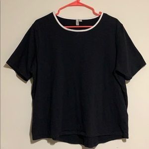 ASOS Curve Plus Size Ringer T Shirt Top